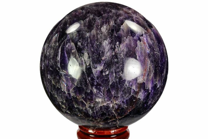 Polished Amethyst Sphere - Morocco #110242